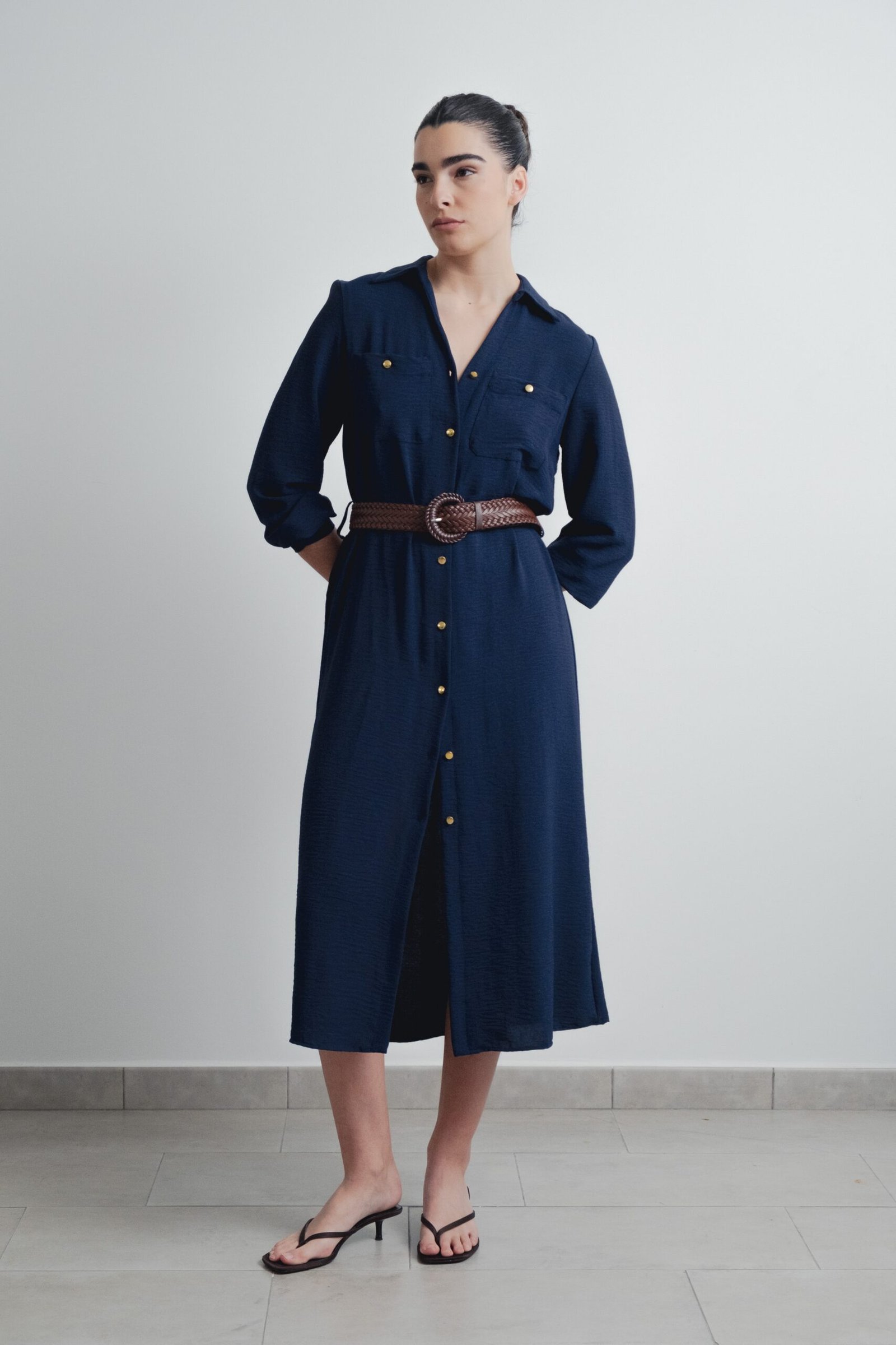 Vestido camisero - Imagen 2