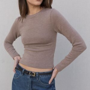 Jersey básico - Beige