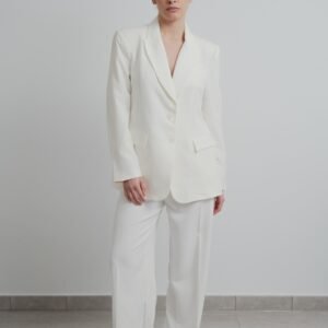 Blazer recta - Crudo