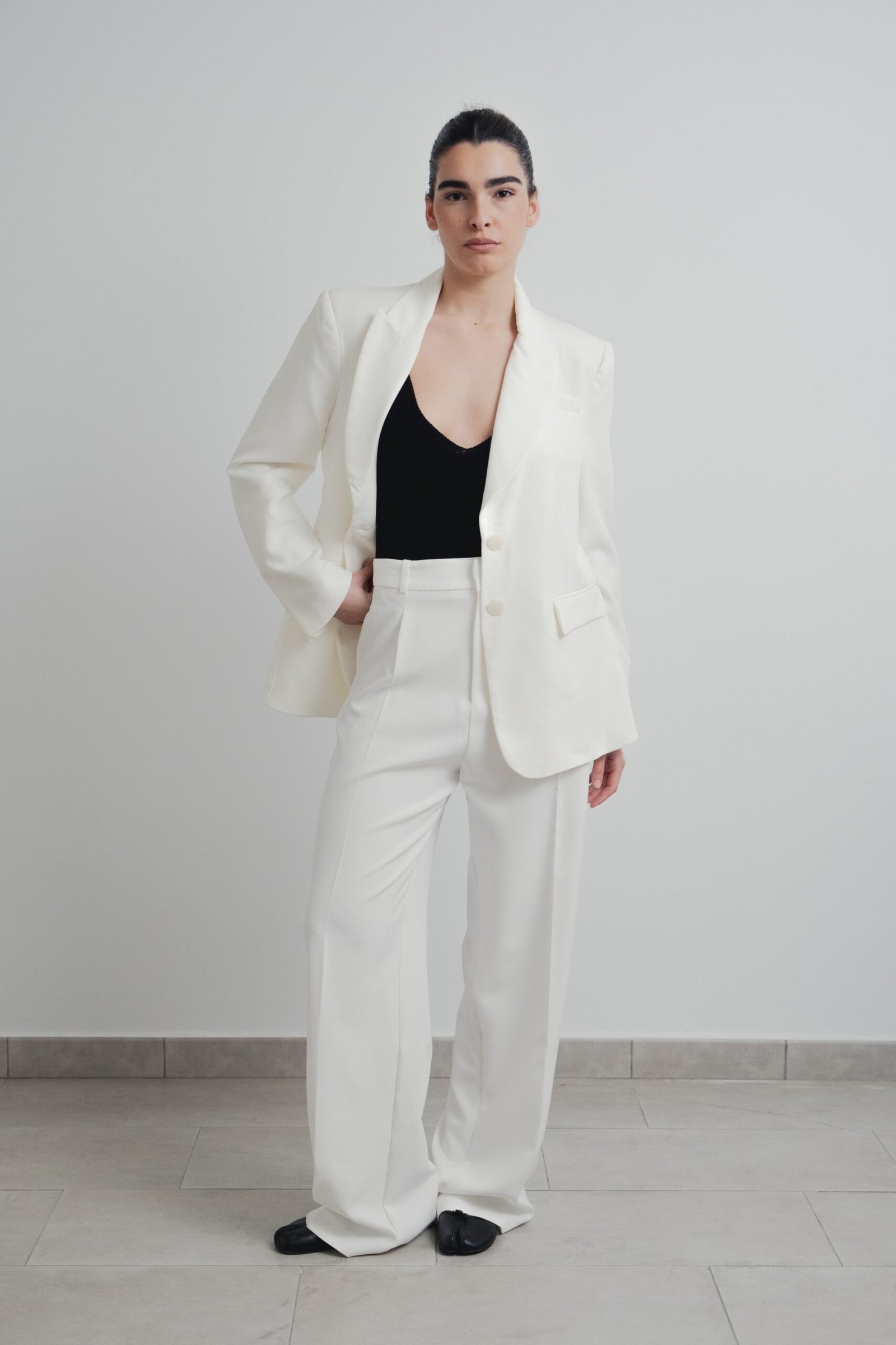 Blazer recta - Crudo - Imagen 2