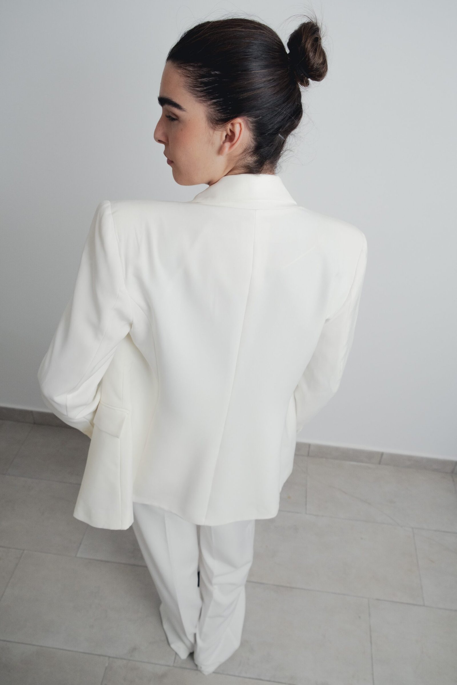 Blazer recta - Crudo - Imagen 5