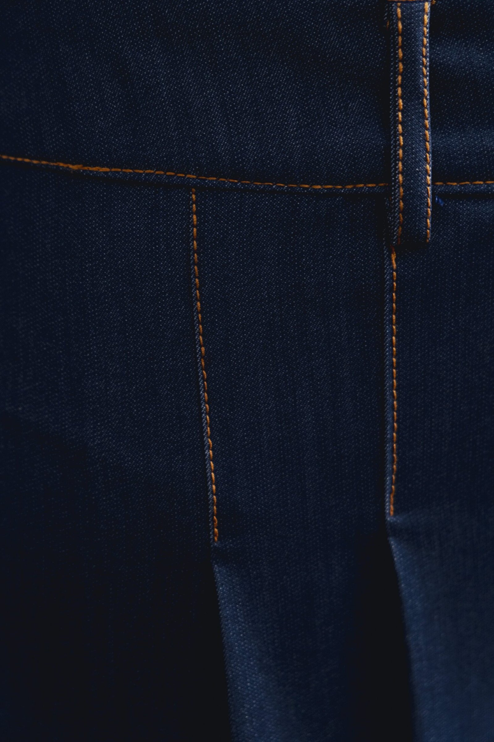 Bermuda fluida efecto denim - Imagen 5