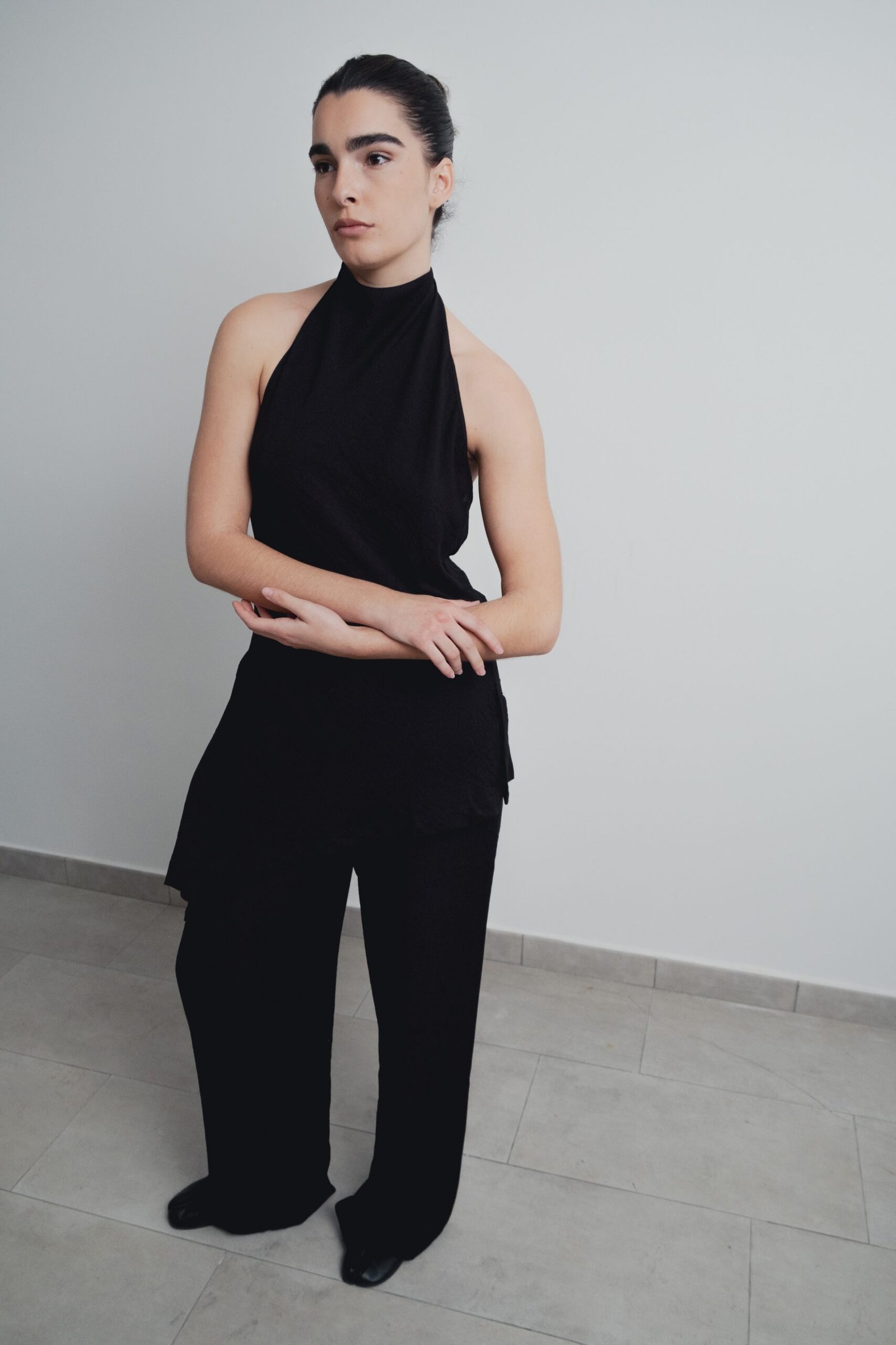 Pantalón fluido - Negro