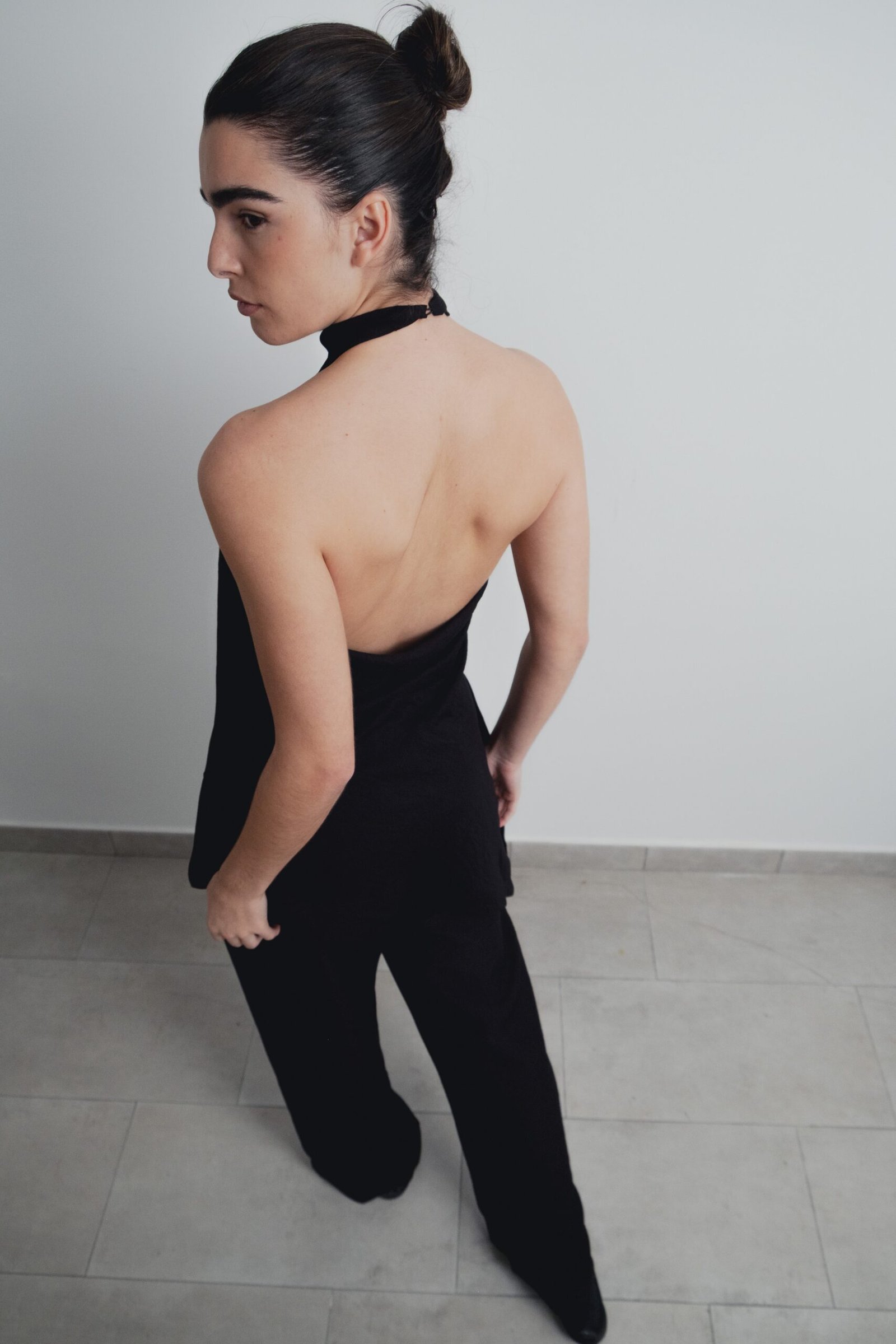 Pantalón fluido - Negro - Imagen 6