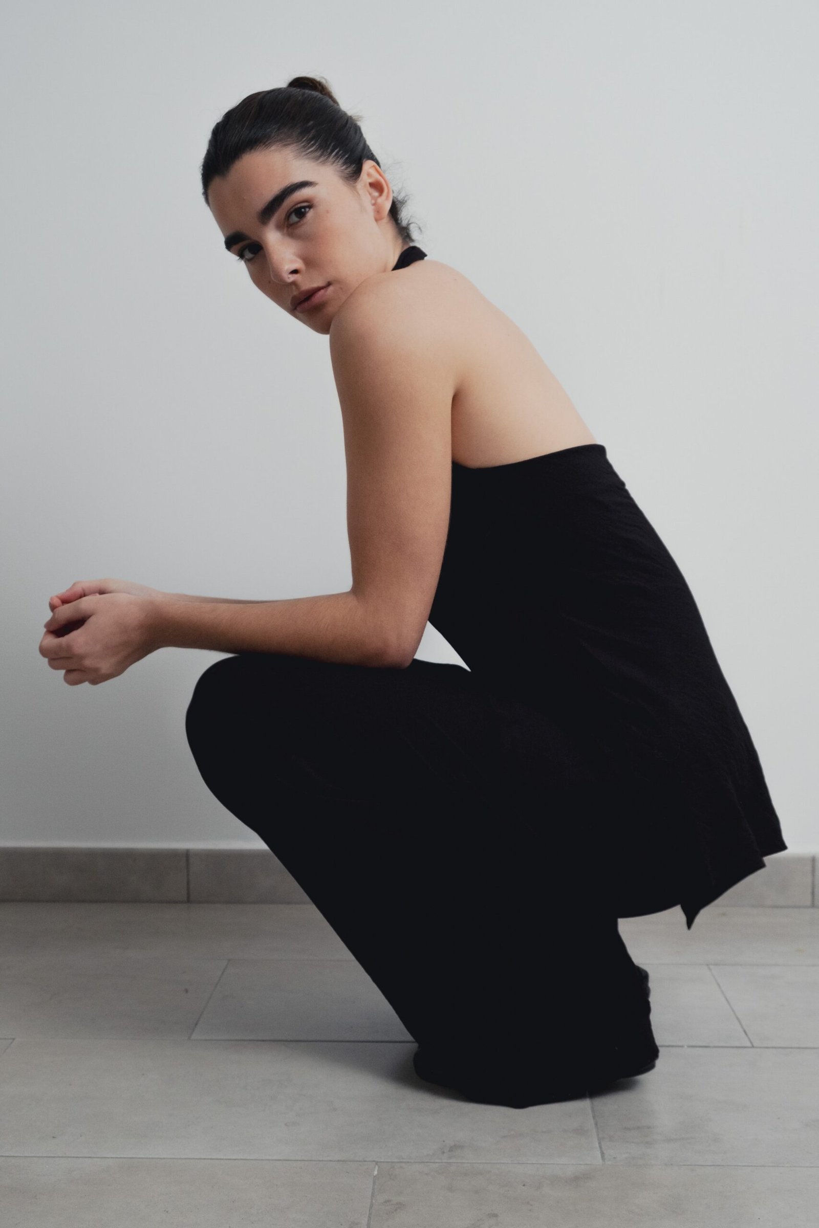 Pantalón fluido - Negro - Imagen 5