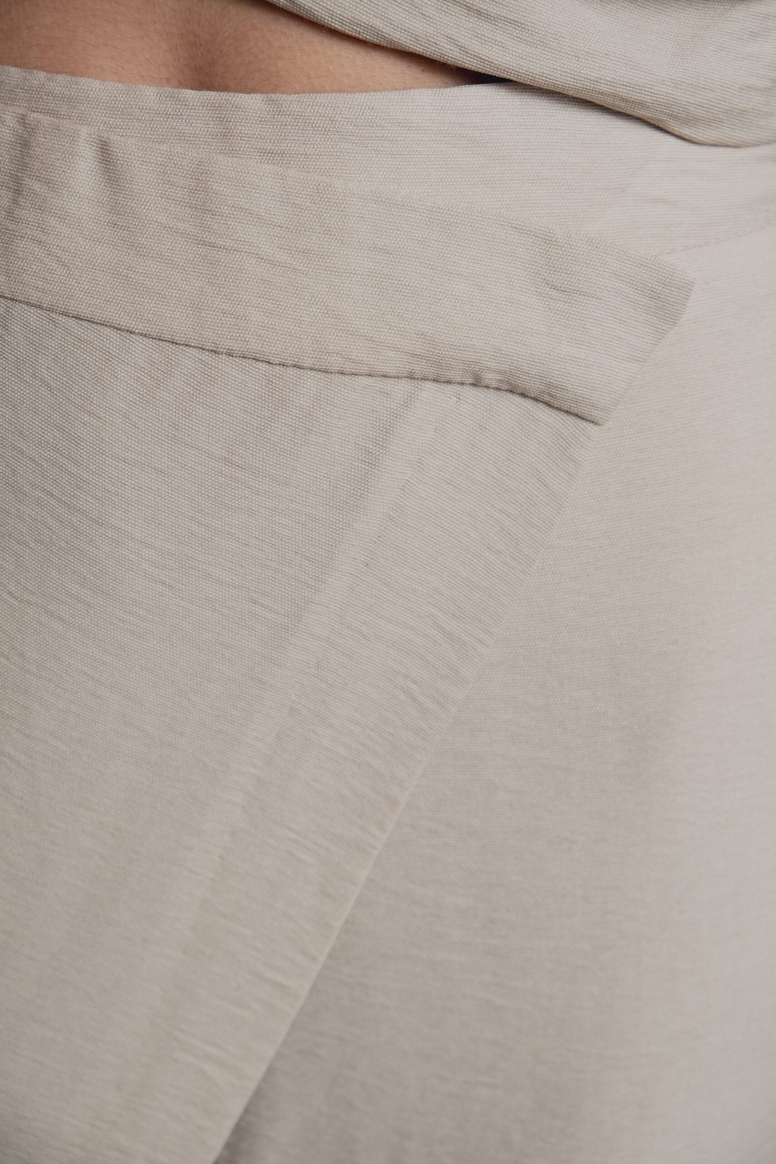 Pantalón fluido pareo - Beige - Imagen 3