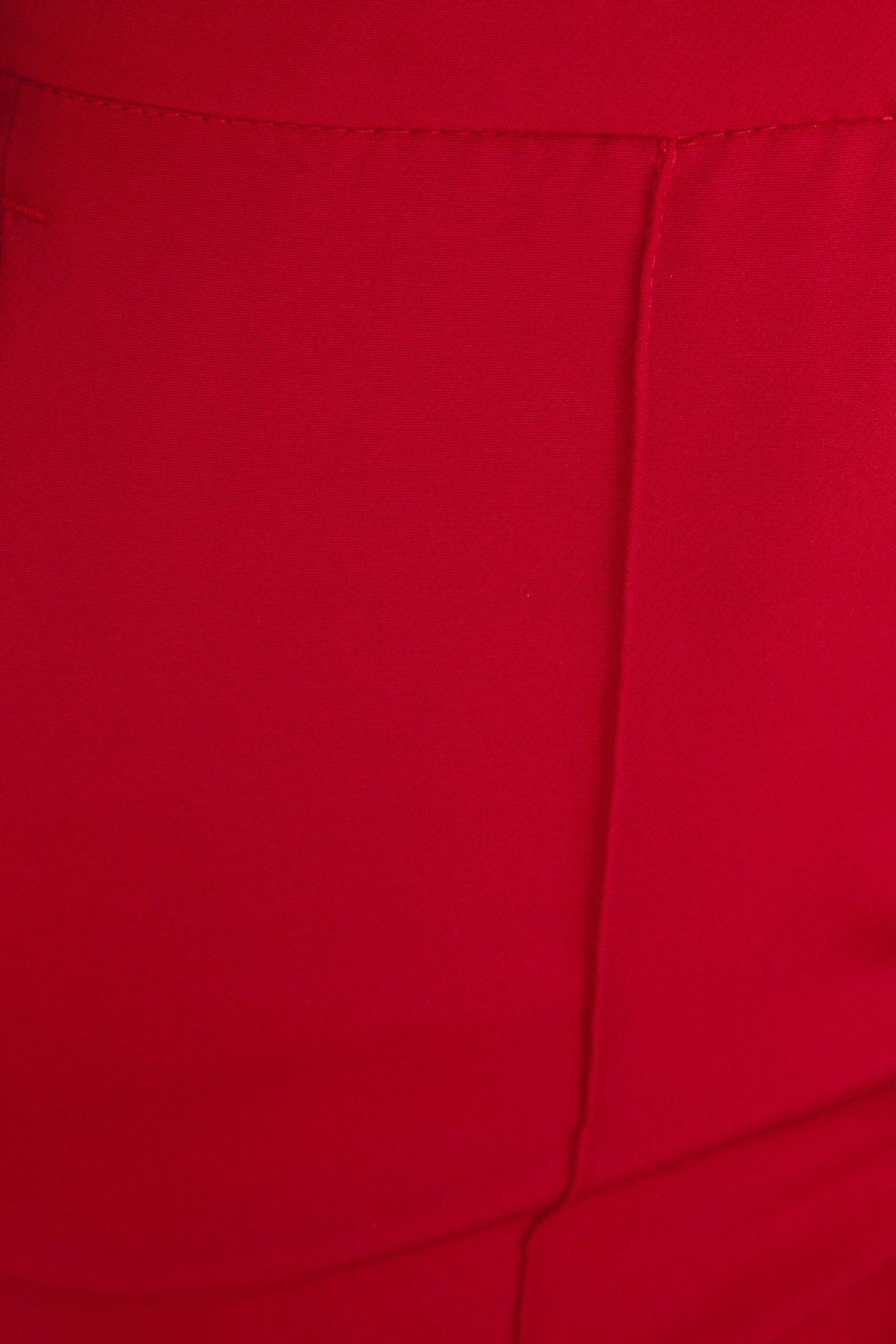 Pantalón botón plateado - Rojo - Imagen 6