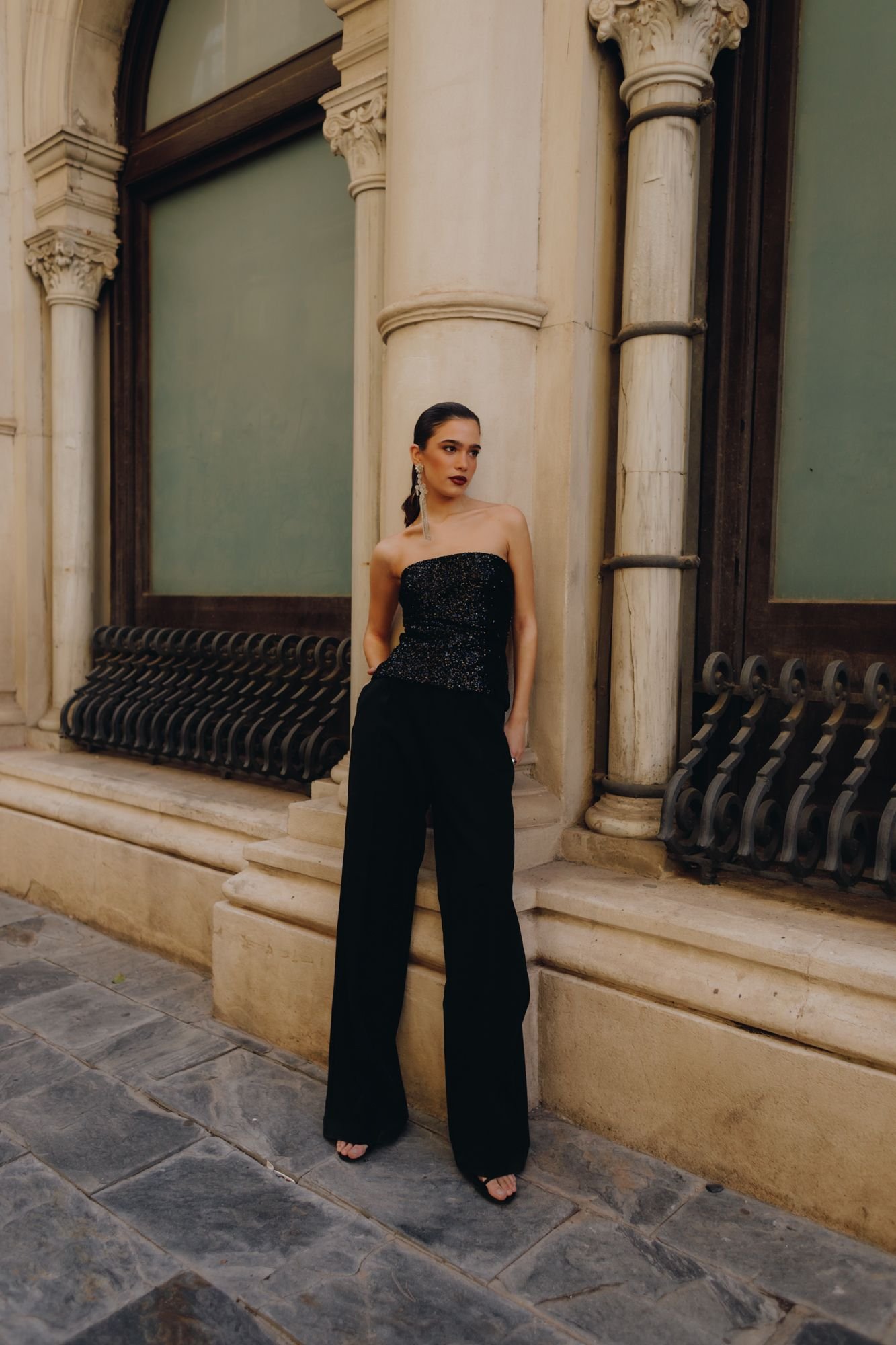 Top bandeau - Negro - Imagen 2