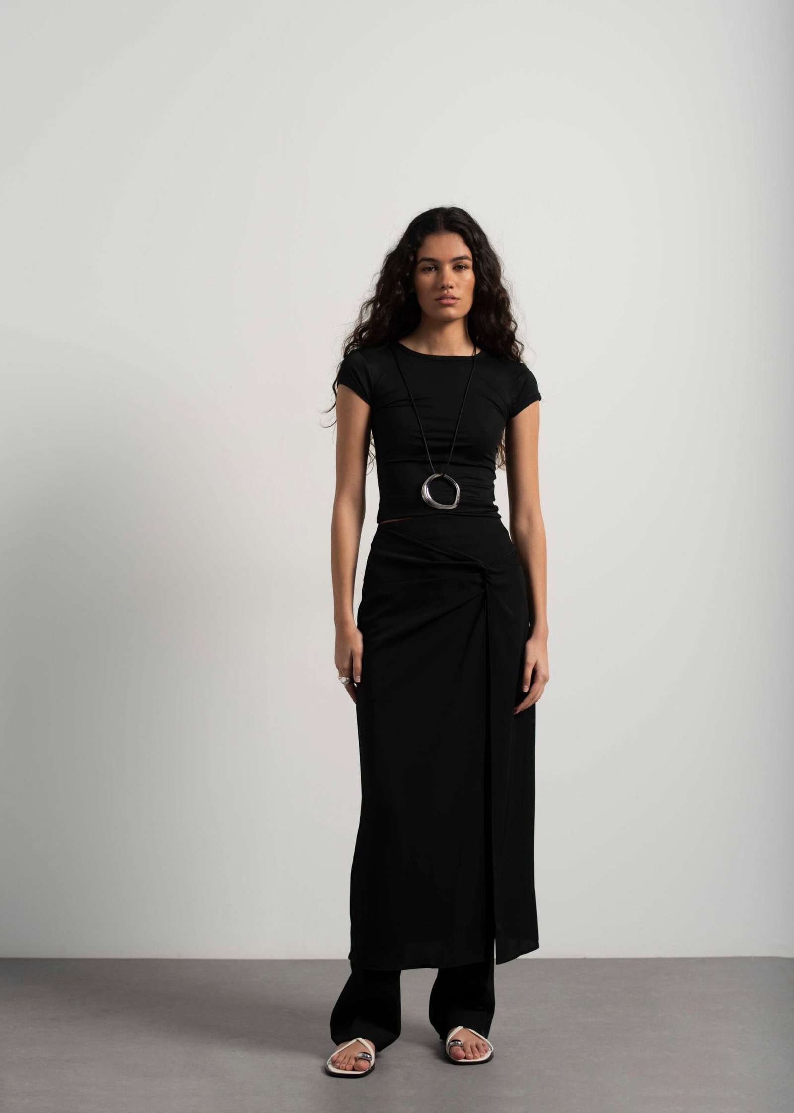 Camiseta poliamida - Negro - Imagen 5