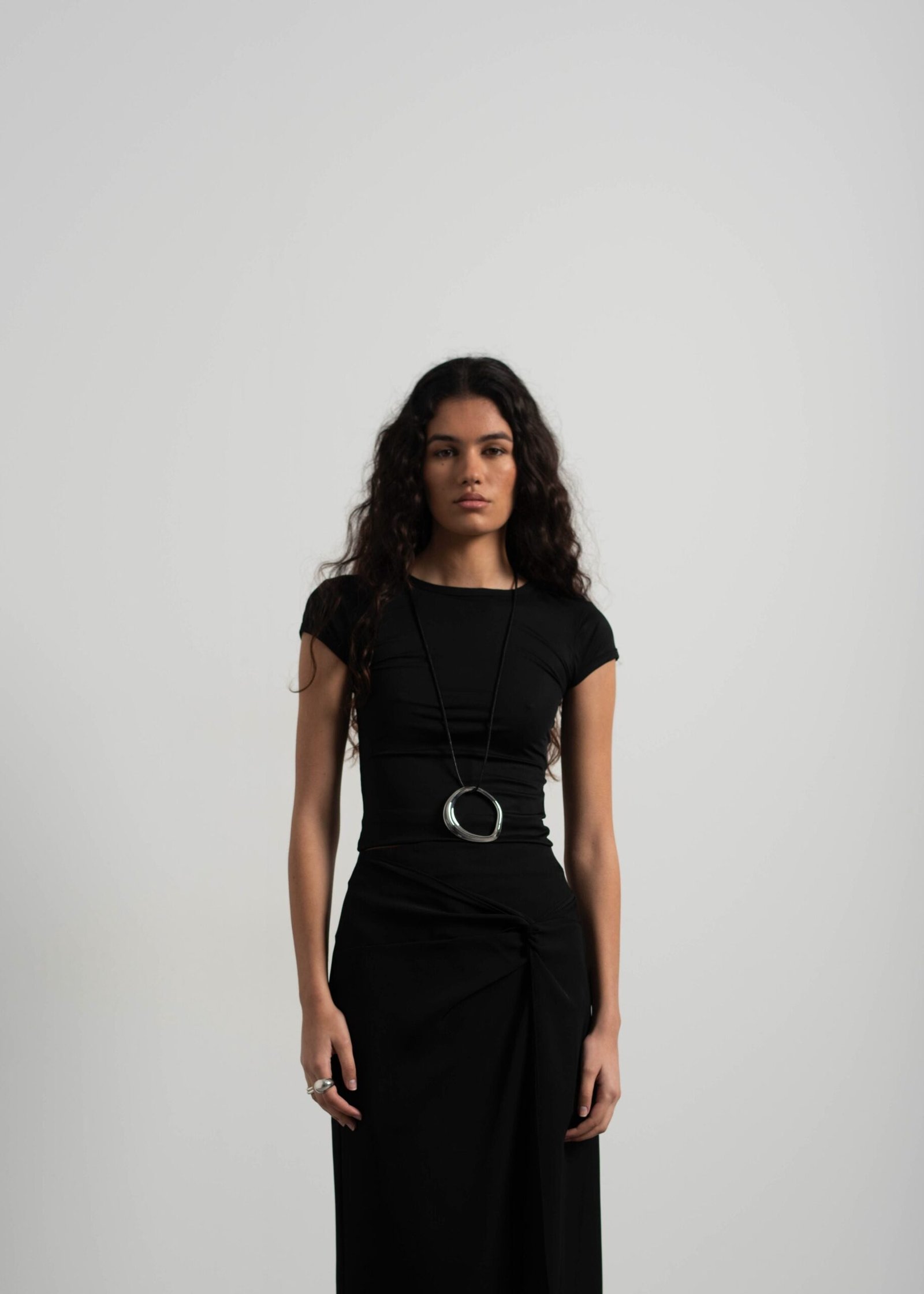 Camiseta poliamida - Negro - Imagen 4