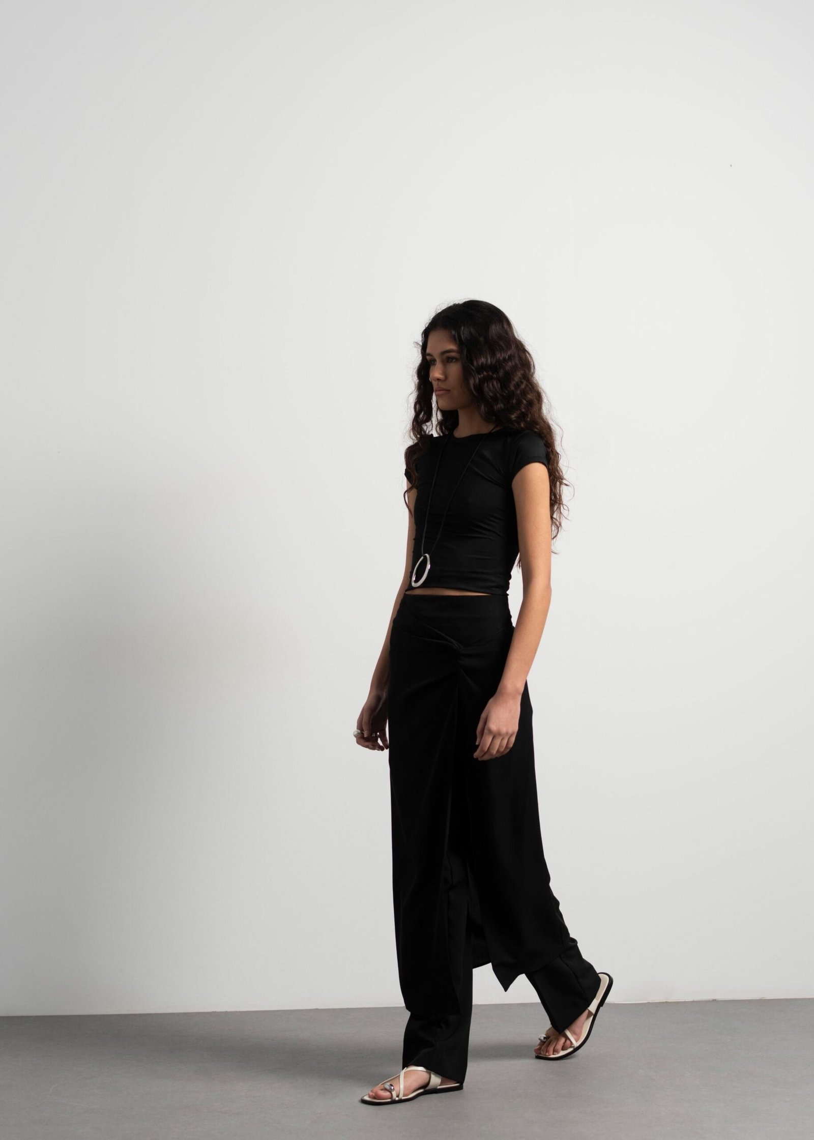 Camiseta poliamida - Negro - Imagen 6