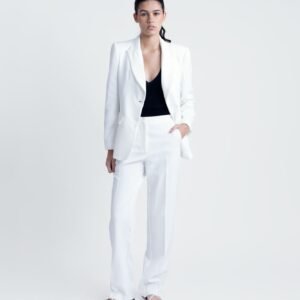 Pantalon recto - Blanco