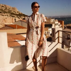 Vestido Ondara color beige