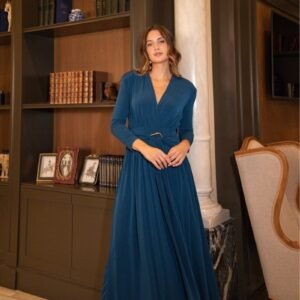 Vestido Paz - Azul