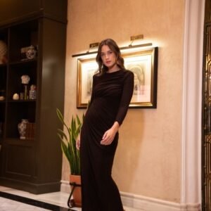 Vestido Poesía - Chocolate